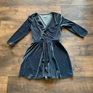 Urban Outfitters “Silence + Noise” velvet romper